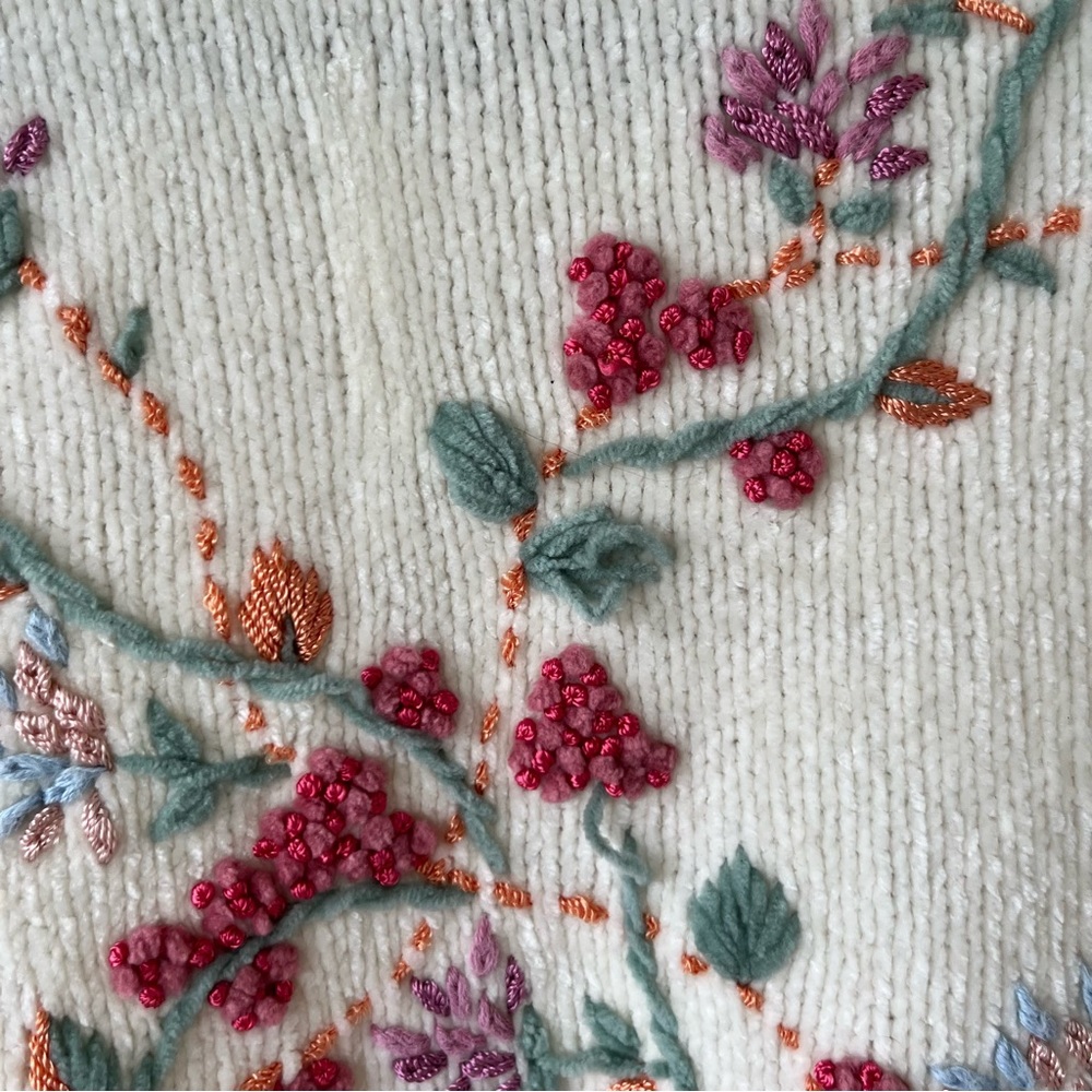 Alfred Dunner floral sweater - Picture 11 of 13